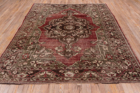 Vintage Oushak Area Rug (7' x 10')